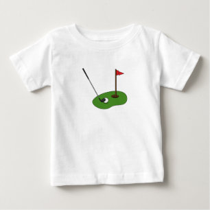 Golf Course Hole met vlag