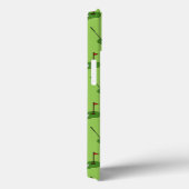 Golf Course Hole met Vlag Patroon Case-Mate iPhone Case (Achterkant / Rechts)