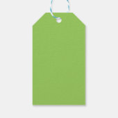 Golf Course Hole met vlag Personaliseren Cadeaulabel (Achterkant)