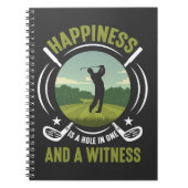 Golf Course Husband Champ Golfing Notitieboek (Voorkant)