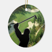 Golf Course Keramisch Ornament (Links)