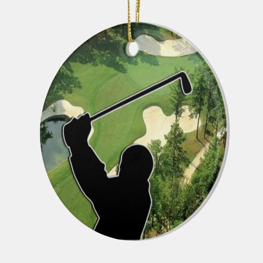 Golf Course Keramisch Ornament (Links)