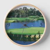 Golf Course landscape-klok (Voorkant)