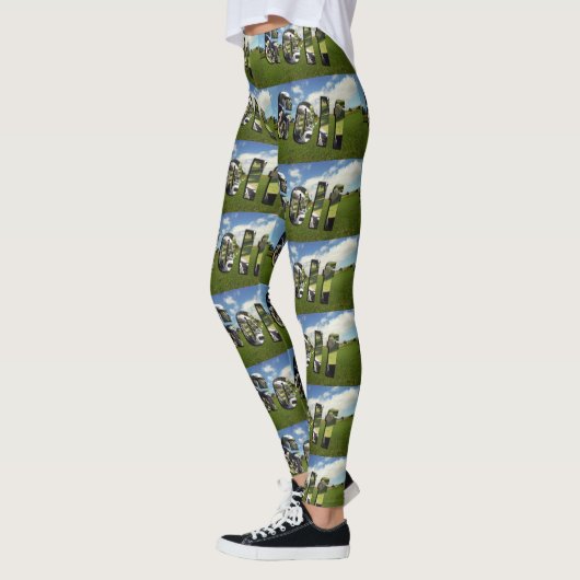 Golf Course Logo Dames — Leggings voor volledige a (Links)