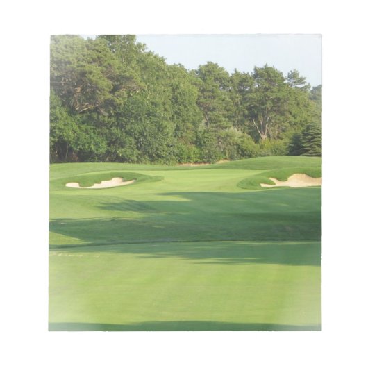 Golf Course Notitieblok (Voorkant)