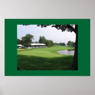 golf course poster