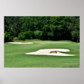 Golf Course Sand Traps Poster (Voorkant)