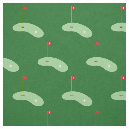 Golf Course Sports Stof (Swatch)