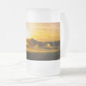 Golf Course Sprinklers tijdens Daybreak Matglas Bierpul (Voorkant rechts)