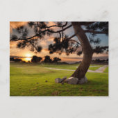 Golf Course Sunset Briefkaart (Voorkant)