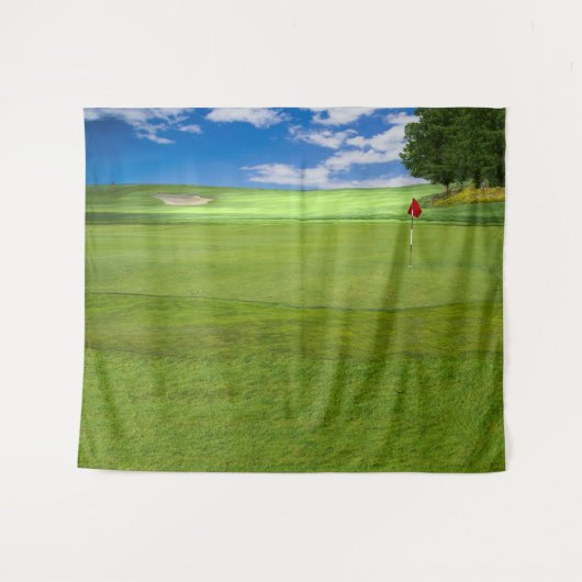 Golf Course Theme Backdrop Wandkleed (Voorkant (horizontaal))
