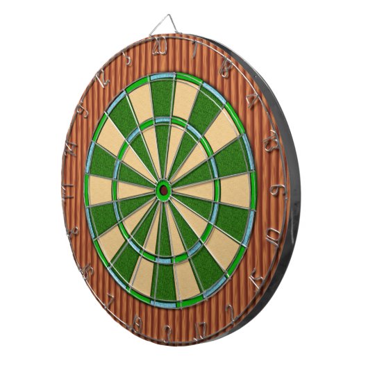 Golf Course Theme Dartboard Dartbord (Voorkant Rechts)