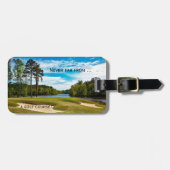 Golf Course Travel Bagagelabel (Voorkant horizontaal)