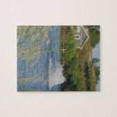 Golf Course vijver en fontein Legpuzzel (Horizontaal)