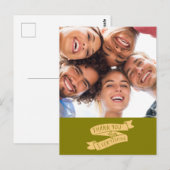 Golf Creëer uw eigen bedankkaart Briefkaart (Voorkant / Achterkant)