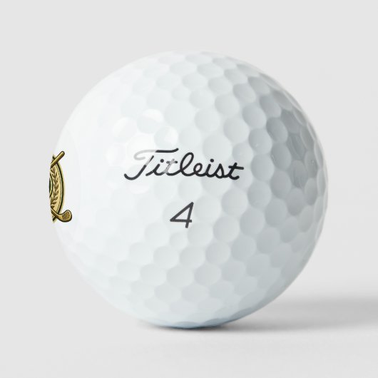 Golf Crest Aangepaste Initialen Golfballen (Logo)