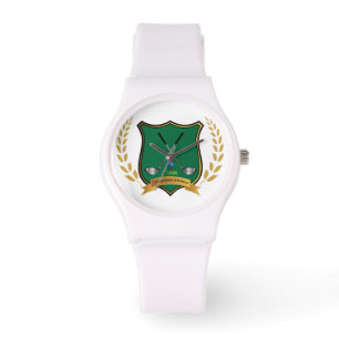 GOLF Crest met Laurel Wreath Sporty Womens Horloge