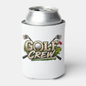 Golf Crew Kan Koeler Aangepaste Golf Uitstap (Blikje Voorkant)