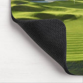 Golf-cursus greans-achtergrondmuis muismat (Hoek)