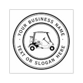 GOLF Custom Business Logo Large Rubberstempel (Afrduk)