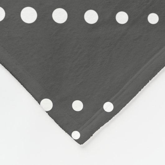 Golf Custom Golfer Monogrammed Silhouet Grijs Best Fleece Deken (Hoek)