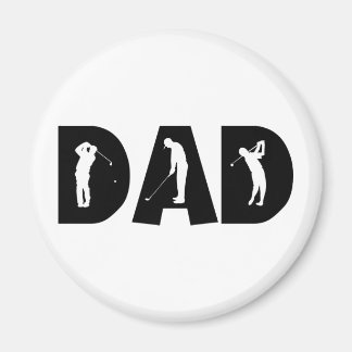 Golf Dad Gift Magneet