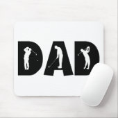 Golf Dad Gift Muismat (Met muis)
