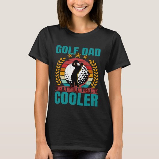 Golf Dad  Golfing Player Golfer Coach Sports Graph T-shirt (Voorkant)