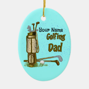 Golf Dad ornament
