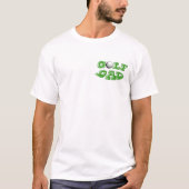 Golf Dad Vaderdag Funny T-Shirt Design Graphic (Voorkant)