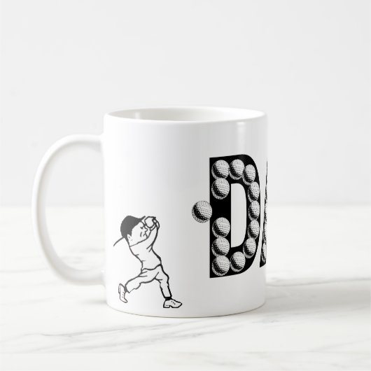 Golf Dad Vaderdag Koffiemok (Links)