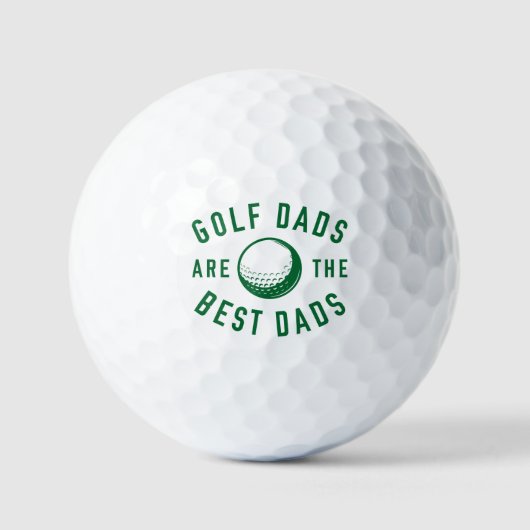 Golf Dads zijn de beste Dads Golfballen (Voorkant)