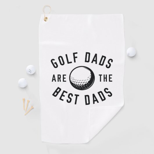 Golf Dads zijn de beste Dads Golfhanddoek (Insitu)