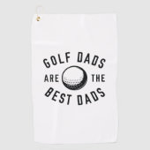 Golf Dads zijn de beste Dads Golfhanddoek (Voorkant)