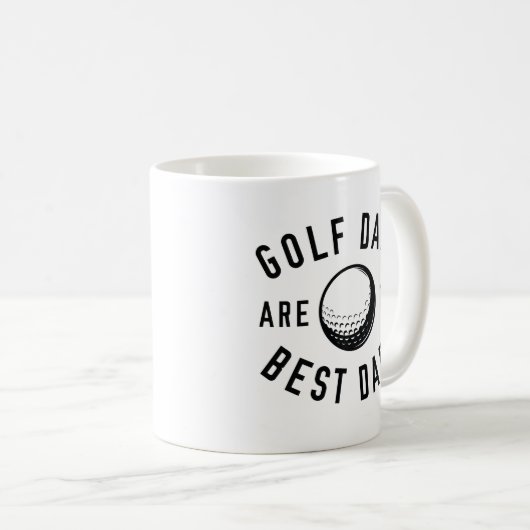 Golf Dads zijn de beste Dads Koffiemok (Voorkant rechts)