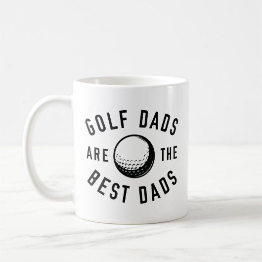 Golf Dads zijn de beste Dads Koffiemok (Links)