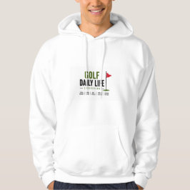 Golf dagelijks leven hoodie
