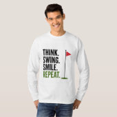 Golf dagelijks leven t-shirt (Voorkant volledig)
