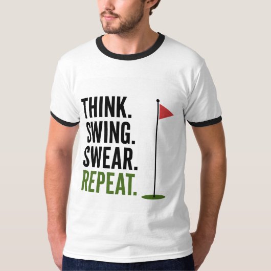 Golf Dagelijks leven T-shirt (Voorkant)