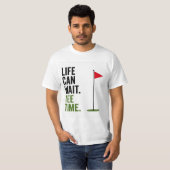 Golf dagelijks leven t-shirt (Voorkant volledig)