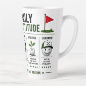 Golf dagelijkse koffie latte mok (Rechts)