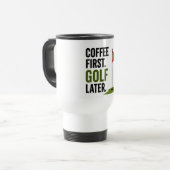 Golf dagelijkse koffie reisbeker (Voorkant links)