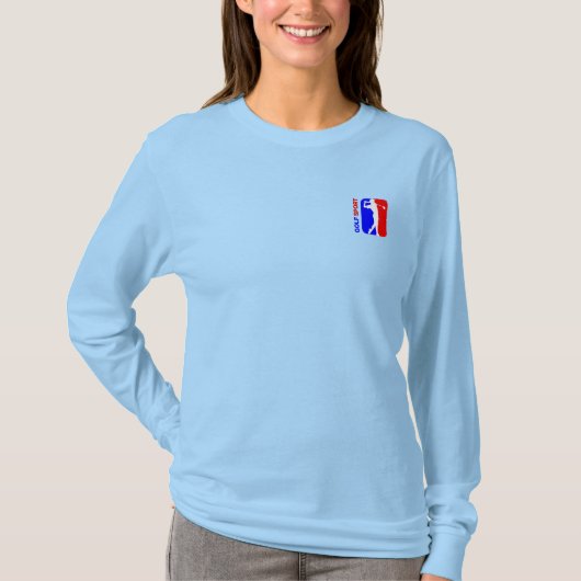 Golf | Dames lange mouw T-shirt (Voorkant)