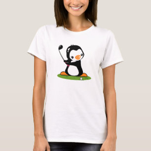 Golf Dames Ringer T-Shirt