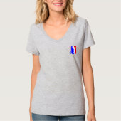 Golf | Dames V-hals T-shirt (Voorkant)