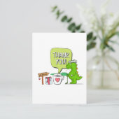 Golf Dank je voor Golfer Huwelijk  Briefkaart (Staand voorkant)