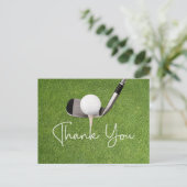 Golf Dank u kaart (Staand voorkant)