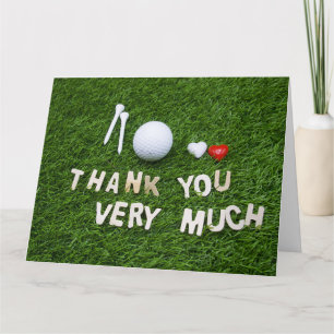 Golf Dank u kaart