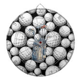 Golf Dartbord (Voorkant)
