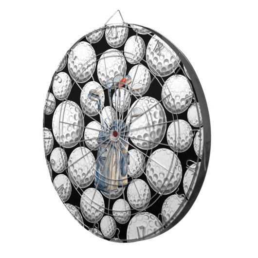 Golf Dartbord (Voorkant Rechts)